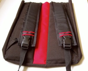 It's starting to look like a backpack!